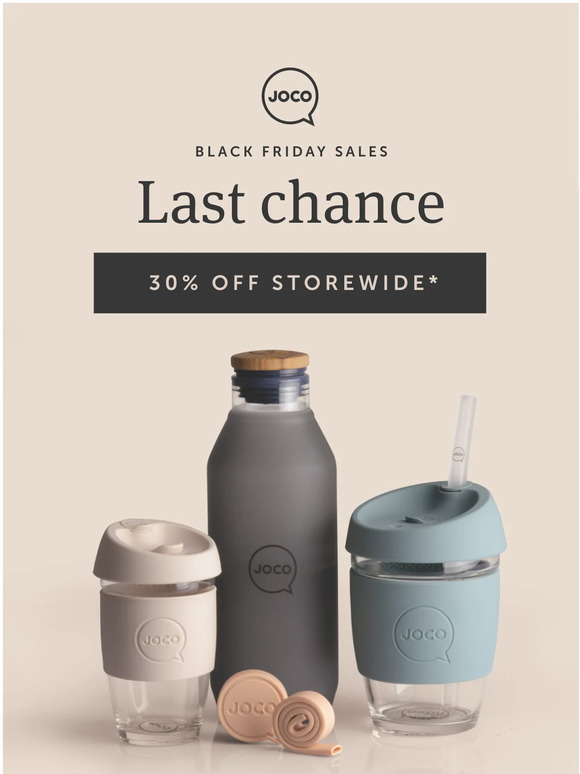 30% off Storewide! Black Friday Sales