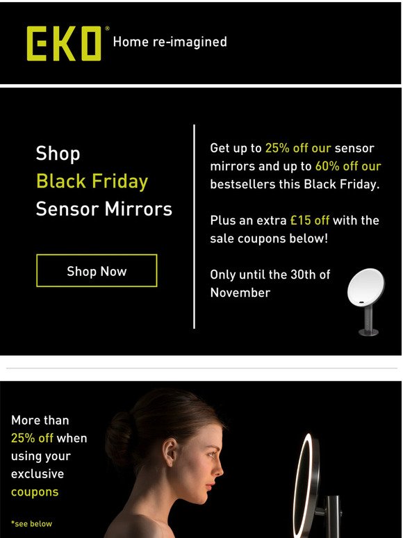 Our Sensor Mirrors have entered the sale ❗