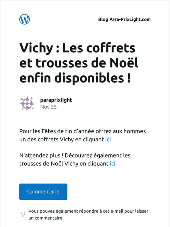 [Nouvel article] Vichy : Les coffrets et trousses de Noël enfin disponibles !