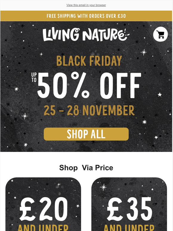 ⏰ Black Friday Sale is here!