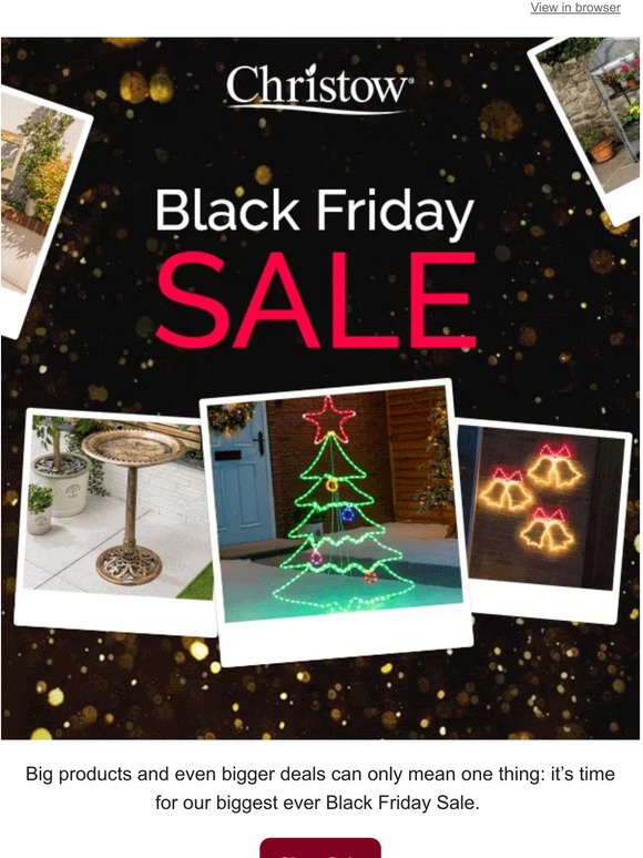 Black Friday Sale. Save up to 61%