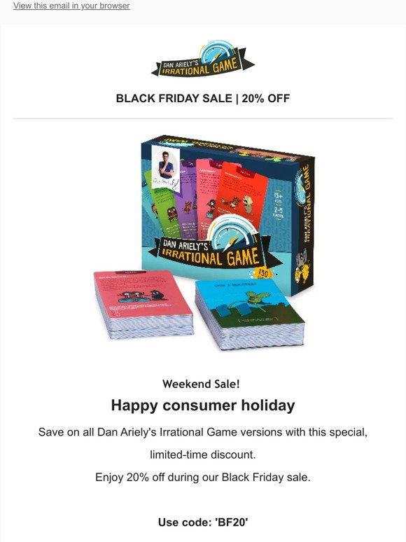 Black Friday Sale | 20% off games