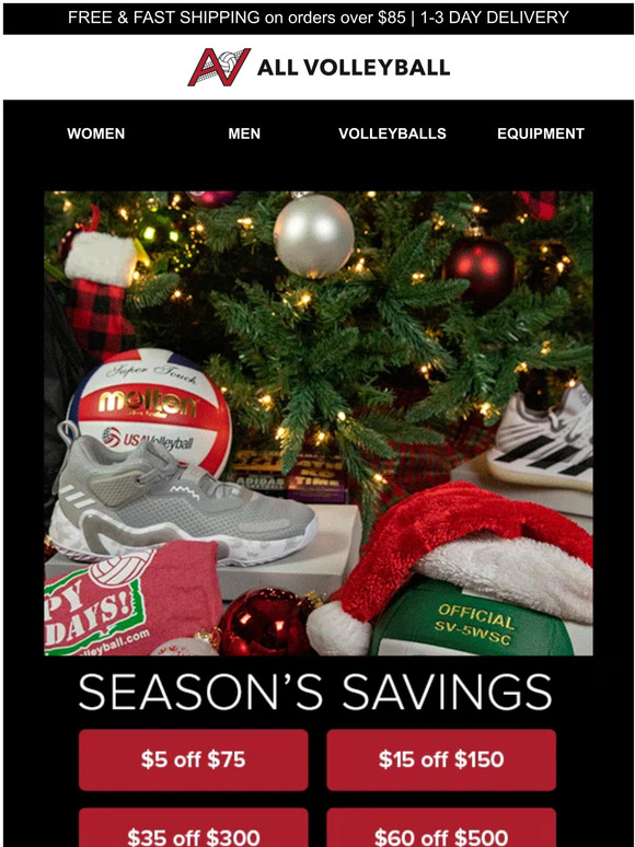 All Volleyball, Inc. 🏐The All Volleyball Black Friday Sale Continues