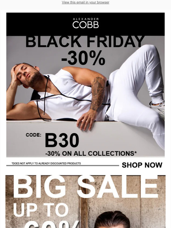 A. COBB - BLACK FRIDAY  - SALE up to -60% OFF 😍