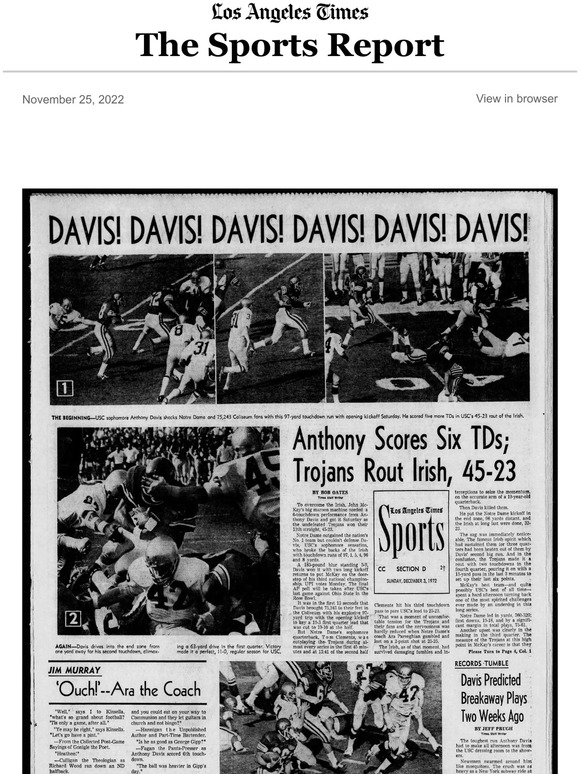 Los Angeles Times The Sports Report Why The 1972 USC Trojans Were The los-angeles-times-the-sports-report-why-the-1972-usc-trojans-were-the