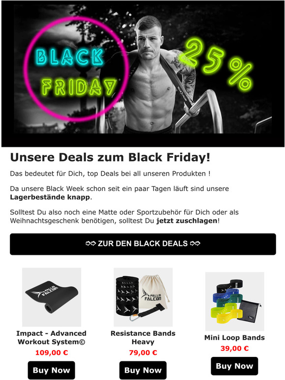 🔥 HEUTE ist Black Friday!!!