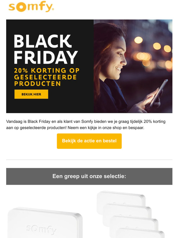 Black Friday: 20% korting