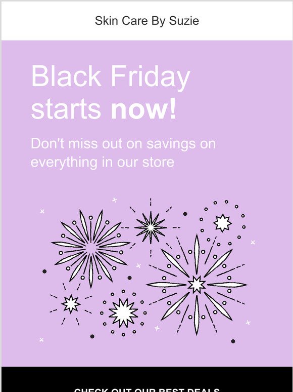 Black Friday 20% sale!