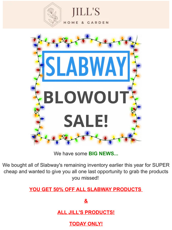 Black Friday + BLOWOUT = Best Deals EVER!