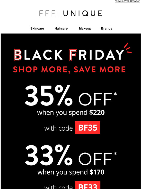 BLACK FRIDAY is here! 🖤