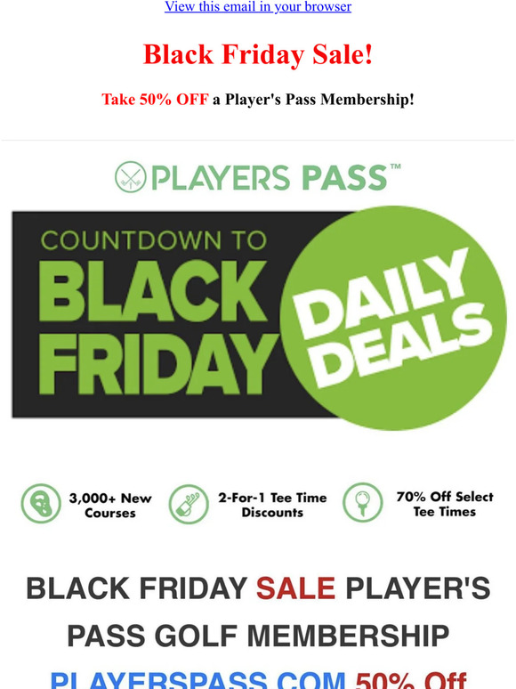 Black Friday Sale Starts Now!