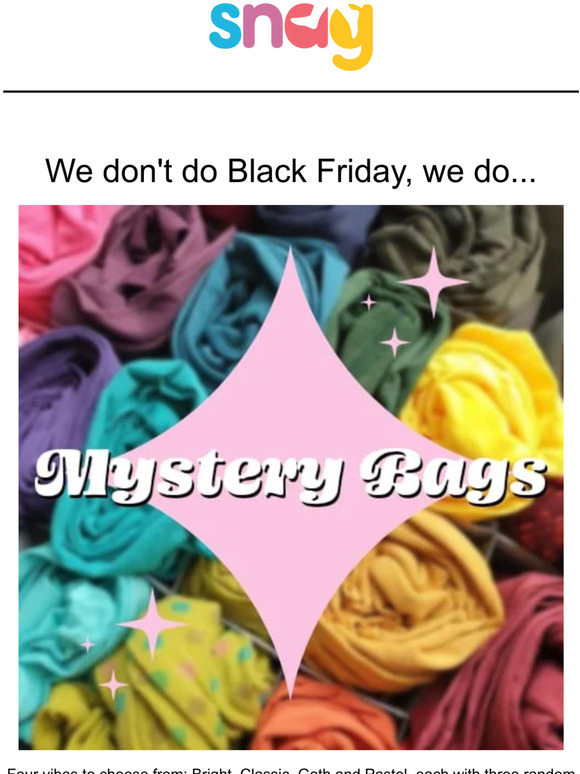 We Don't Do Black Friday...BUT... 😮