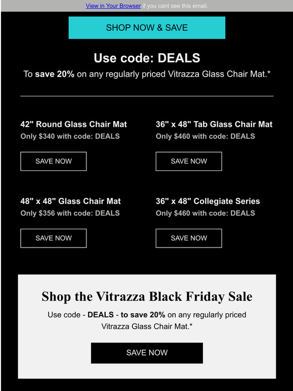 Vitrazza Get these Black Friday deals before they’re gone Milled