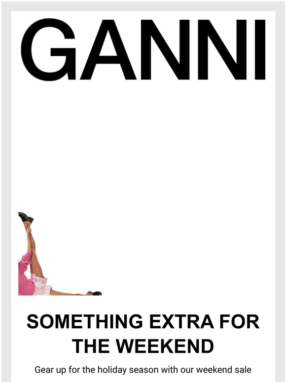 Ganni WEEKEND SALE STARTS NOW 💖 30 OFF Milled