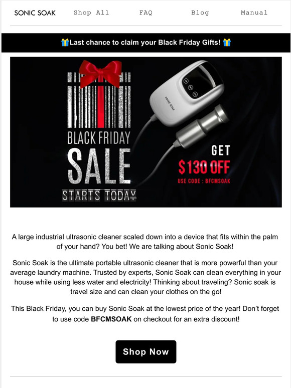 Official Black Friday Deals Alert!
