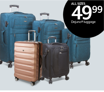 ALL SiIZES 49.99 Dejuno(r) luggage