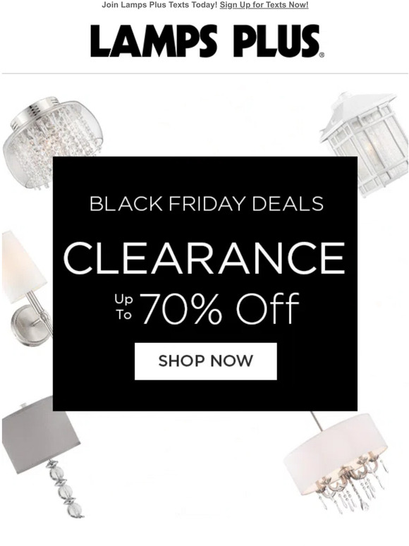 lamps plus black friday