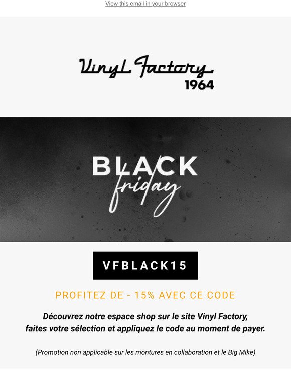 Black Friday - Vinyl Factory