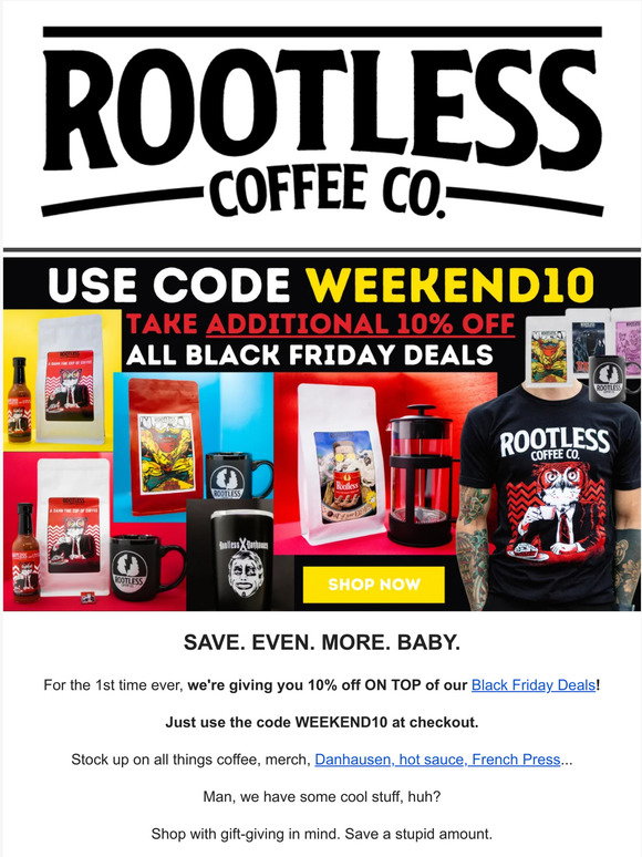 Danhausen Dark – Rootless Coffee Co