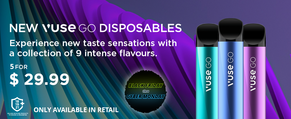 5 pack of Vuse Go Disposables for $29.99 