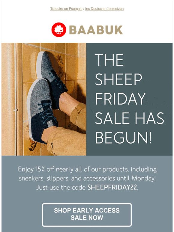Sheep Friday Sale is here!
