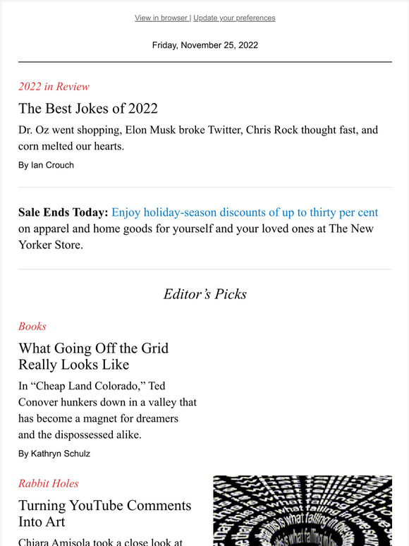 The New Yorker The Best Jokes of 2022 Milled