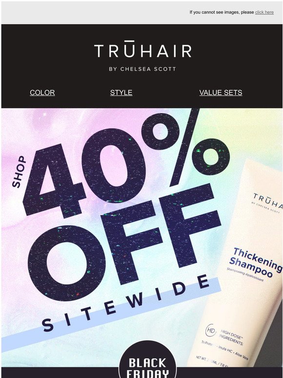 Healthy Hair is 40% off!