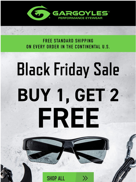 Black Friday is here! Buy 1, Get 2 FREE