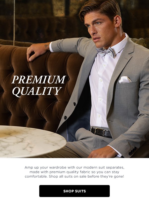 Premium Quality: Shop Suits up to 75% Off