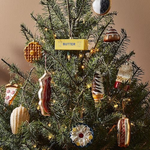 Cody Foster Vintage-Inspired Food Ornaments