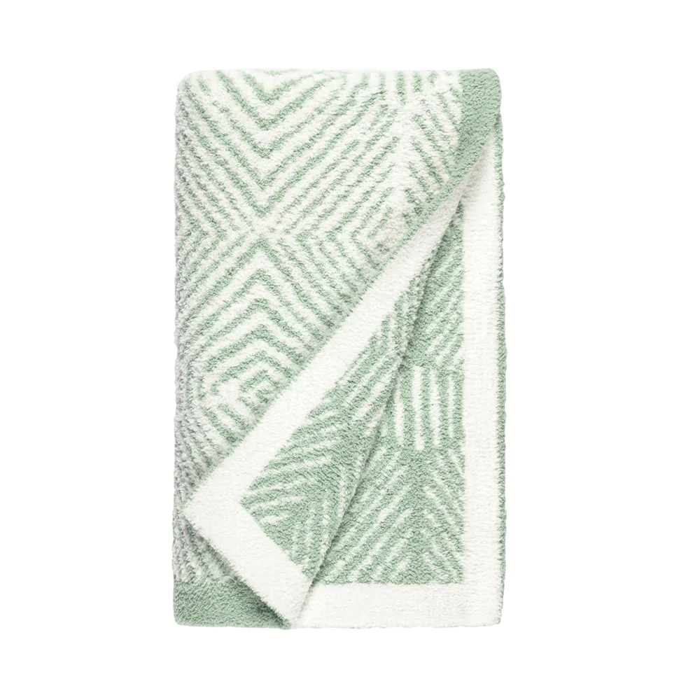 Image of Zebra Geo Hugga Cozy Blanket