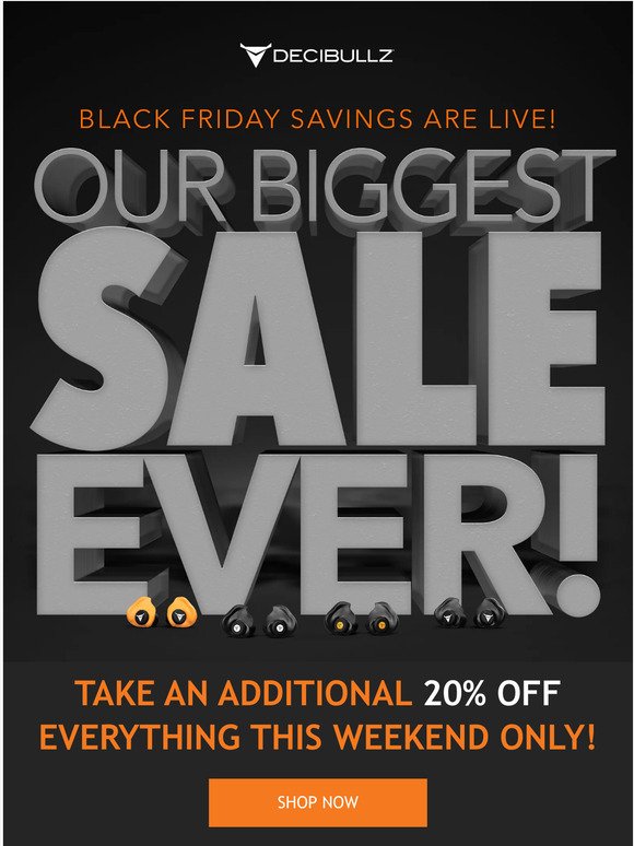 Black Friday is HERE - get 20% off site wide!