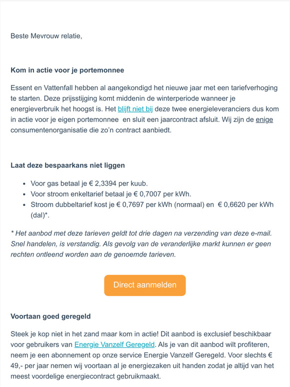 Jouw energierekening stijgt! Voel jij de pijn al?