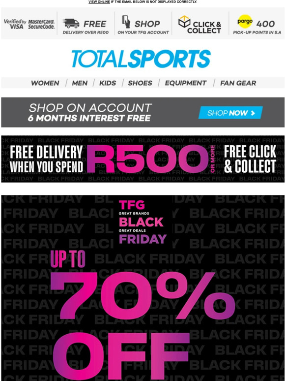 Up To 70% Off Selected Styles! Stock Moving Fast 🏃