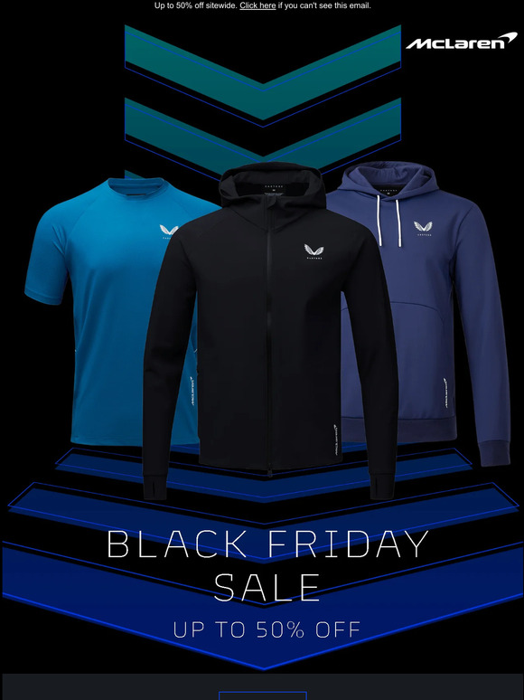 Shop the McLaren x Castore Black Friday Sale