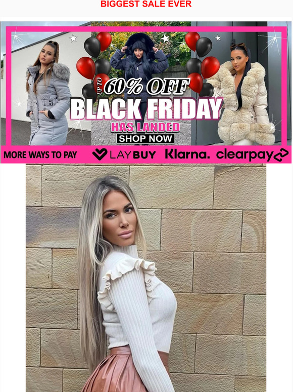 UP TO 60% OFF! 😍