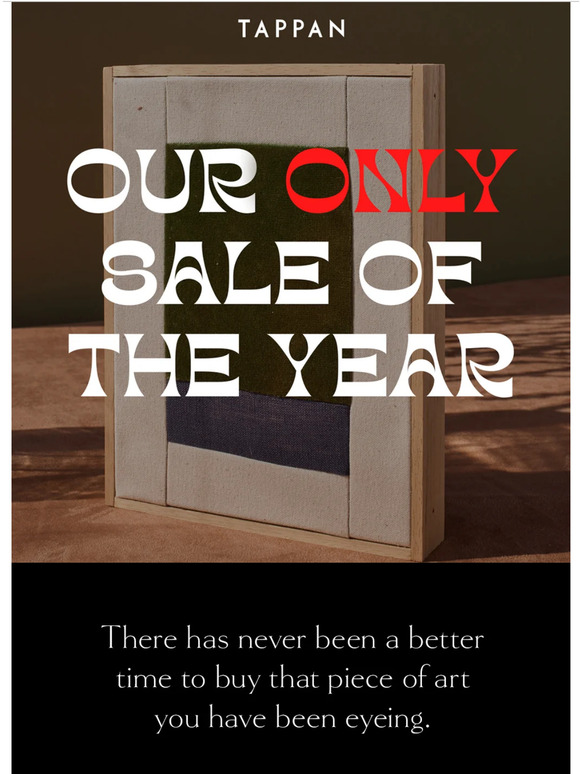 Shop Tappan's Only Sale of the Year Before It Ends
