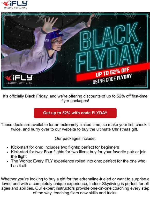52% OFF FOR BLACK FRIDAY