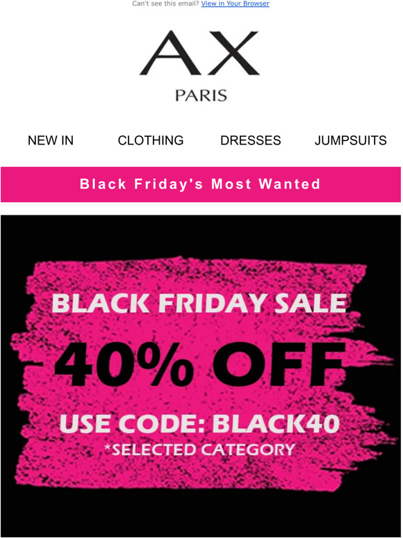 Black Friday's Most Wanted 😍
