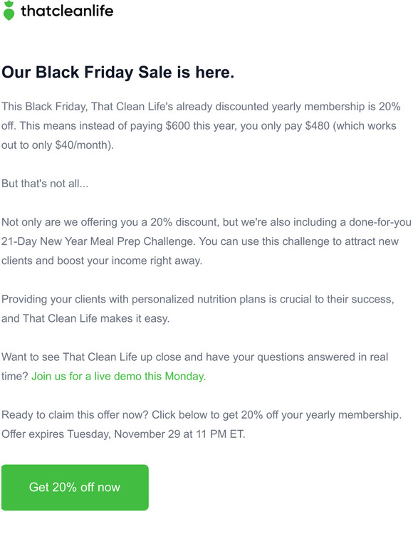 Our Black Friday Sale is here!