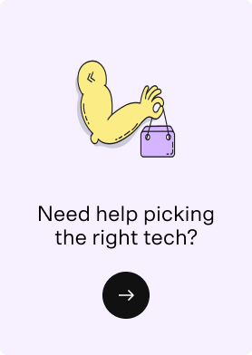 Need help picking the right tech