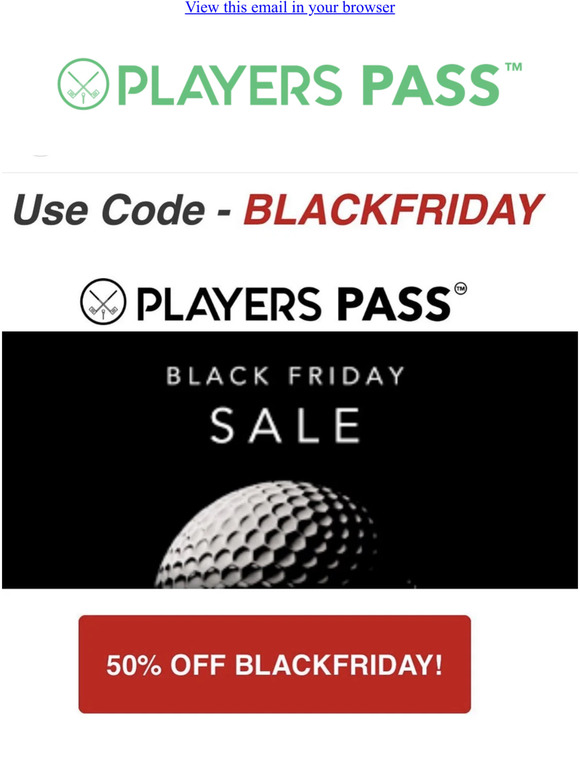Black Friday Sale, 50% off Today!