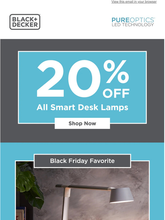 Get 20% off ALL smart desk lamps