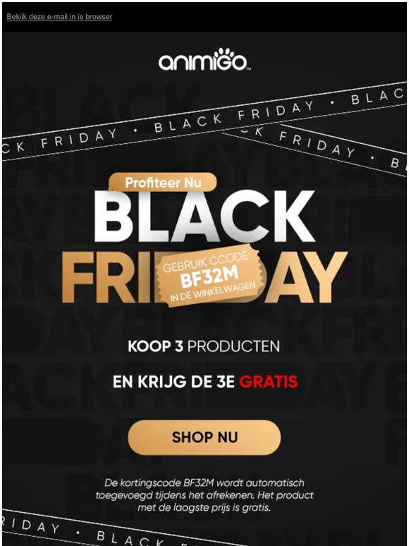 Black Friday is er!