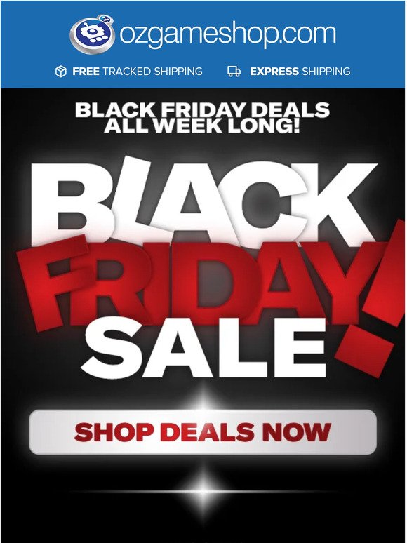 ⬛ AWESOME BLACK FRIDAY DEALS!