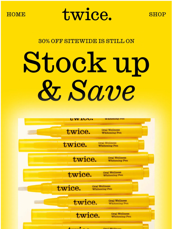 Still Time to Take 30% OFF