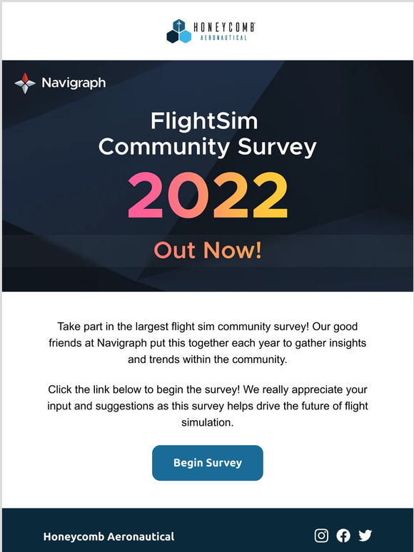Flightsim Community Survey 2022