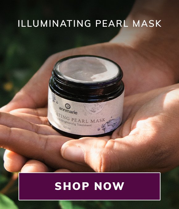illuminating pearl mask