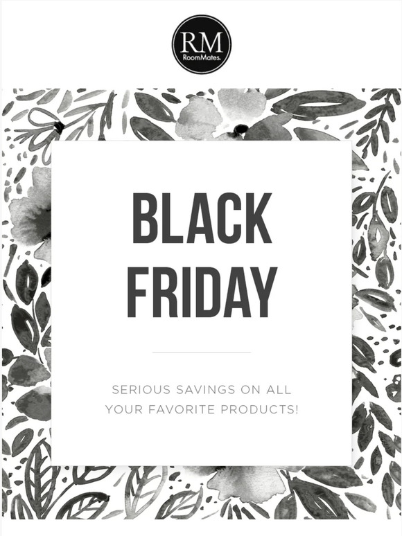 Black Friday Savings are Here!