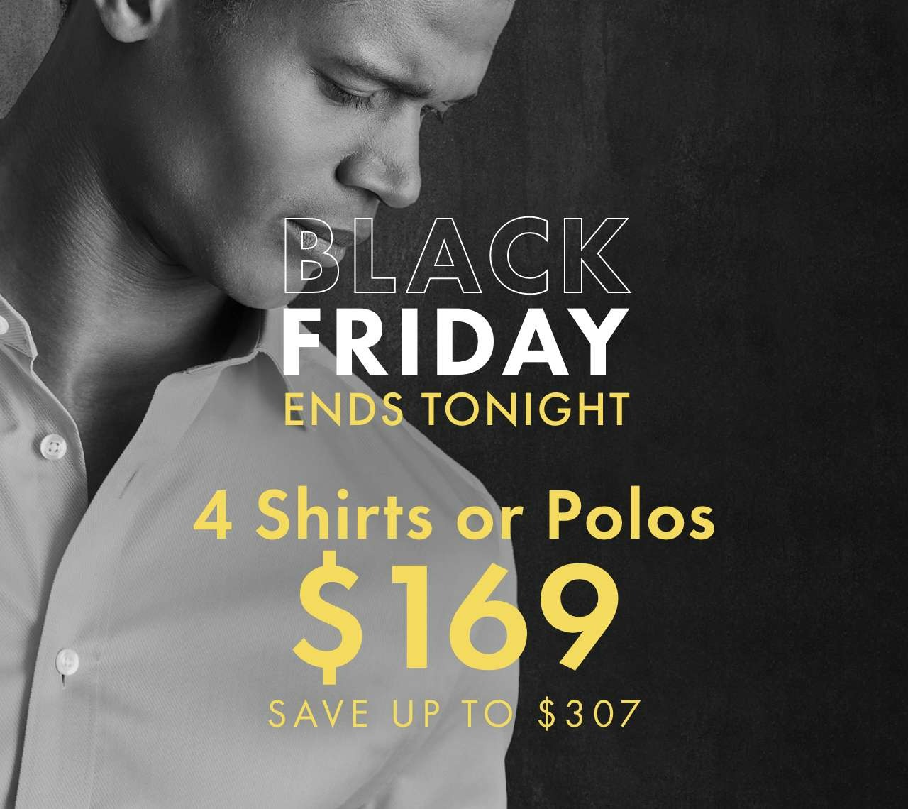 Black shop friday polos